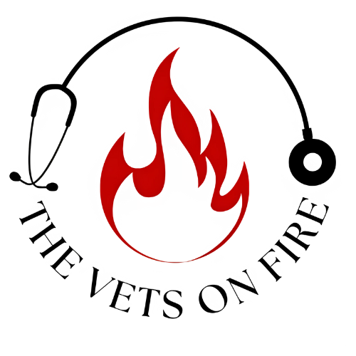 The Vets on Fire Logo
